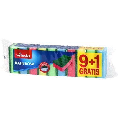 Vileda Rainbow mosogatószivacs 9 darab Vileda Rainbow mosogatószivacs 9 darab