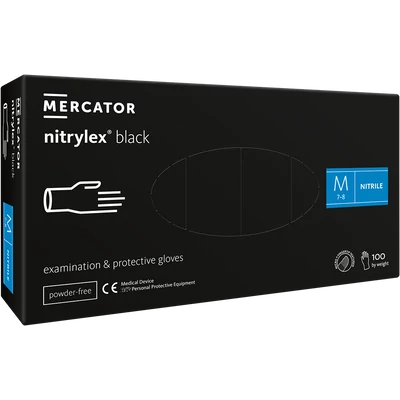 nitrylex púdermentes fekete nitril kesztyű nitrylex púdermentes fekete nitril kesztyű