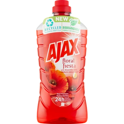 Ajax Floral Fiesta Piros virágok általános lemosó