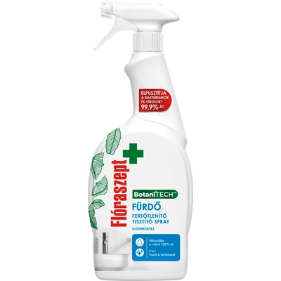 Flóraszept Botanitech fürdőszobai fertőtlenítő spray 700 ml Flóraszept Botanitech fürdőszobai fertőtlenítő spray 700 ml