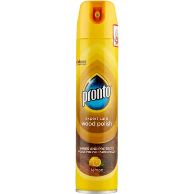 Pronto expert care wood polish lemon spray 250 ml