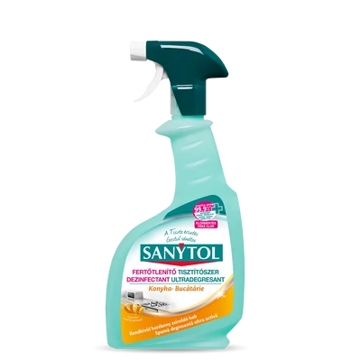 Sanytol Konyha Fertőtlenítő tisztítószer citrus illattal 500 ml Sanytol Konyha Fertőtlenítő tisztítószer citrus illattal 500 ml
