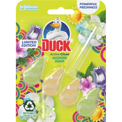 Duck Active Clean Jasmine Jump WC tisztító és illatosító Duck Active Clean Jasmine Jump WC tisztító és illatosító