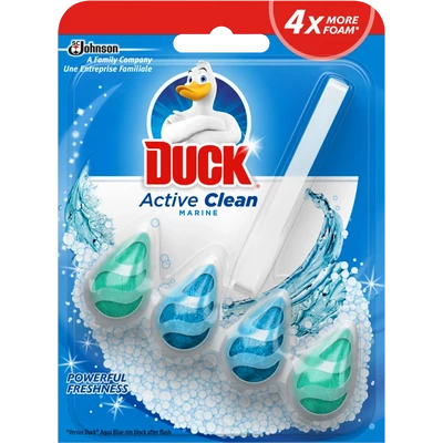 Duck Active Clean Óceán WC tisztító és illatosító Duck Active Clean Óceán WC tisztító és illatosító