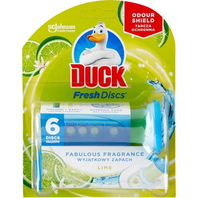 Duck Fresh Discs Lime WC öblítő Duck Fresh Discs Lime WC öblítő