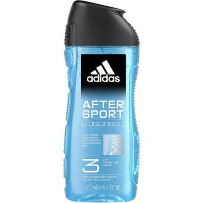 Adidas After Sport 3in1 férfi tusfürdő és sampon 250 ml Adidas After Sport 3in1 férfi tusfürdő és sampon 250 ml