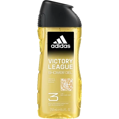Adidas Victory League 3in1 férfi tusfürdő 250 ml Adidas Victory League 3in1 férfi tusfürdő 250 ml
