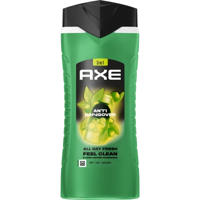 Axe Anti Hangover tusfürdő 400 ml Axe Anti Hangover tusfürdő 400 ml