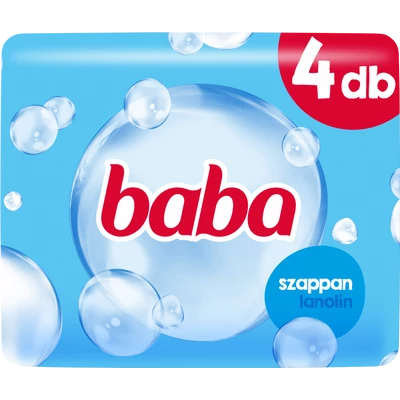 Baba lanolinos szappan 4 x 90 g Baba lanolinos szappan 4 x 90 g