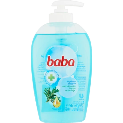 Baba antibakteriális hatású folyékony szappan teafaolajjal Baba antibakteriális hatású folyékony szappan teafaolajjal