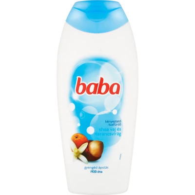 Baba Sheavaj és Narancsvirág tusfürdő 400 ml Baba Sheavaj és Narancsvirág tusfürdő 400 ml