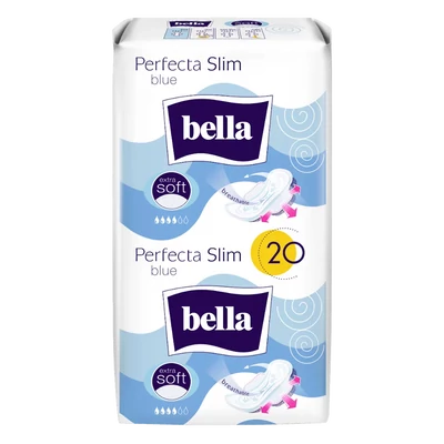 Bella Perfecta Slim Blue egészségügyi betét 20 db Bella Perfecta Slim Blue egészségügyi betét 20 db