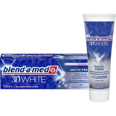 Blend-a-med 3D White Arctic Fresh fogkrém 75 ml