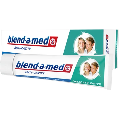 Blend-a-med Anti-Cavity Delicate White fogkrém 75 ml