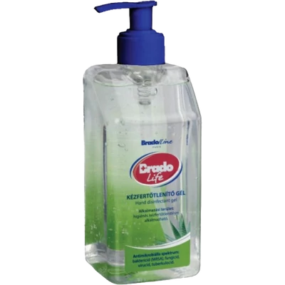 Brado Life kézfertőtlenítő gél aloe vera