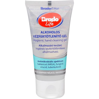 Brado Life tubusos alkoholos kézfertőtlenítő gél Brado Life tubusos alkoholos kézfertőtlenítő gél