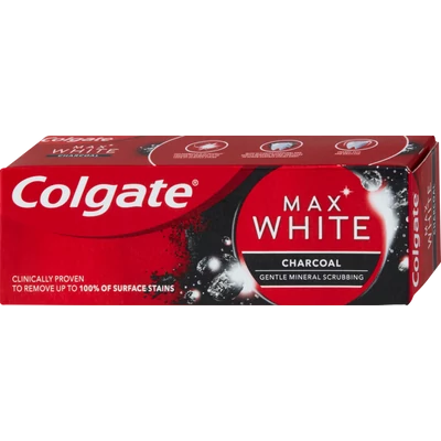Colgate MaxWhite Charcoal fogkrém  Colgate MaxWhite Charcoal fogkrém