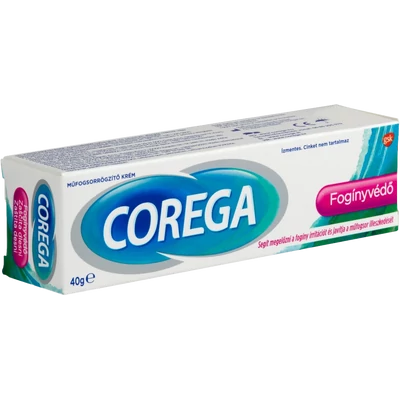 Corega fogínyvédő műfogsorrögzítő krém 40 g Corega fogínyvédő műfogsorrögzítő krém 40 g