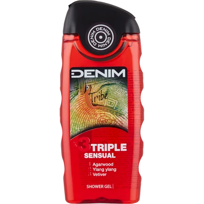 Denim Tribe x3 Sensual tusfürdő 250 ml Denim Tribe x3 Sensual tusfürdő 250 ml