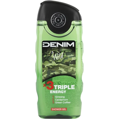 Denim Wilde x3 Energy tusfürdő 250 ml Denim Wilde x3 Energy tusfürdő 250 ml