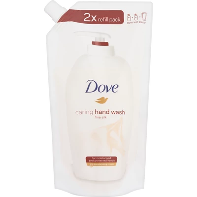Dove caring hand wash Fine Silk folyékony krémszappan utántöltő Dove caring hand wash Fine Silk folyékony krémszappan utántöltő