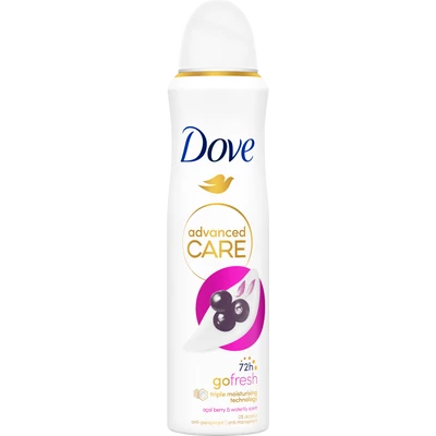 Dove Go Fresh Acai Berry & Waterlily deo spray 150 ml Dove Go Fresh Acai Berry & Waterlily deo spray 150 ml