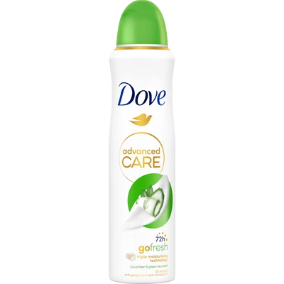 Dove Go Fresh uborka és zöld tea deo spray Dove Go Fresh uborka és zöld tea deo spray