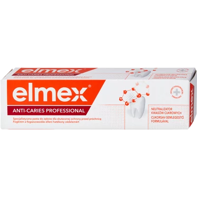 elmex® ANTI-CARIES PROFESSIONAL™ fogkrém 75 ml elmex® ANTI-CARIES PROFESSIONAL™ fogkrém 75 ml