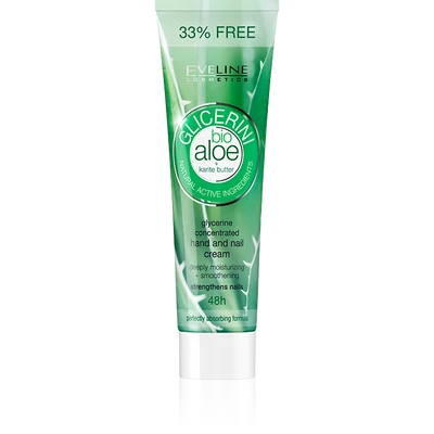 Eveline glicerines bio aloe kézkrém aloe 100ml