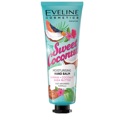 Eveline sweet coconut Kókuszos hidratáló kézbalzsam 50ml