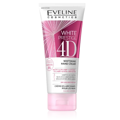Eveline White Prestige 4D Fehérítő kézkrém 100 ml