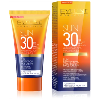 Eveline Sun Care Expert napvédő arckrém SPF30 50 ml