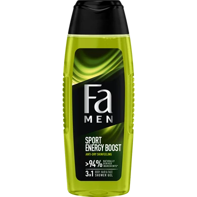 FA MEN Sport Energy Boost tusfüdő 250 ml FA MEN Sport Energy Boost tusfüdő 250 ml
