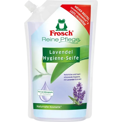 Frosch Levendula folyékony szappan utántöltő 500 ml Frosch Levendula folyékony szappan utántöltő 500 ml