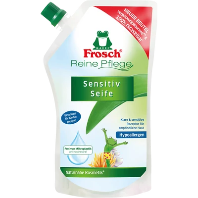 Frosch Sensitive folyékony szappan utántöltő Frosch Sensitive folyékony szappan utántöltő