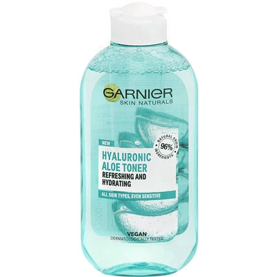 Garnier Skin Naturals Hyaluronic Aloe Toner hidratáló tonik 200 ml Garnier Skin Naturals Hyaluronic Aloe Toner hidratáló tonik 200 ml