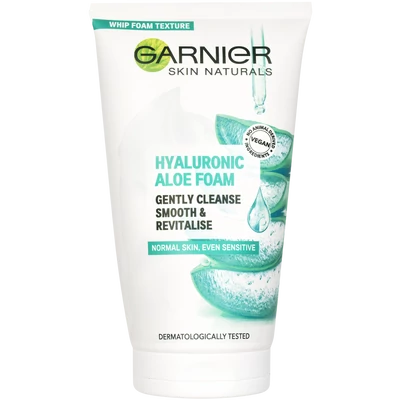 Garnier Hyaluronic Aloe arctisztító hab 150 ml Garnier Hyaluronic Aloe arctisztító hab 150 ml