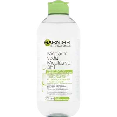Garnier Skin Naturals Micellás víz kombinált és érzékrny bőrre 3in1 400 ml Garnier Skin Naturals Micellás víz kombinált és érzékrny bőrre 3in1 400 ml