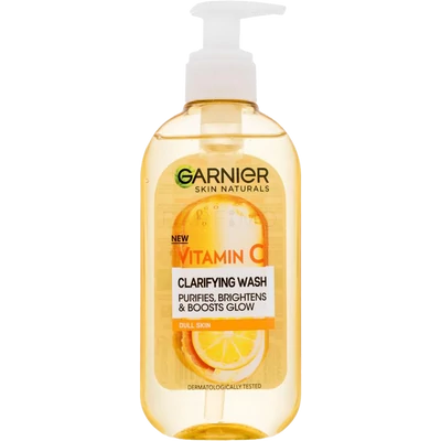 Garnier Skin Naturals arctisztító gél C vitaminnal 200 ml Garnier Skin Naturals arctisztító gél C vitaminnal 200 ml