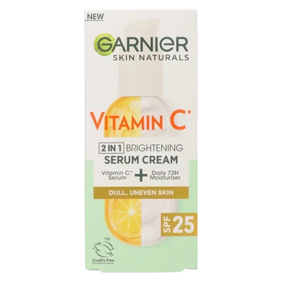 Garnier Skin Naturals Vitamin C ragyogást adó krém-szérum 30ml