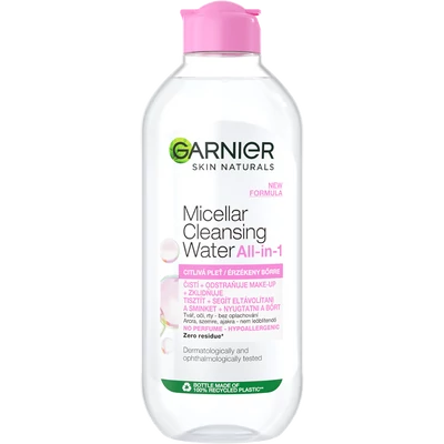 Skin Naturals Micellás Víz 3in1 Érzékeny Bőrre 400 ml Skin Naturals Micellás Víz 3in1 Érzékeny Bőrre 400 ml