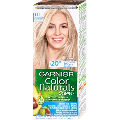 Garnier Color Naturals extra világos hamvasszőke (111) tartós hajfesték