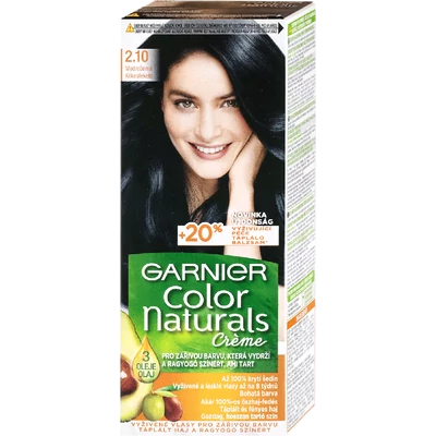 Garnier Color Naturals kékesfekete (2.10) tartós hajfesték