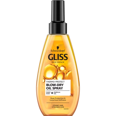 Gliss Blow Dry hővédő hajolaj 150 ml Gliss Blow Dry hővédő hajolaj 150 ml