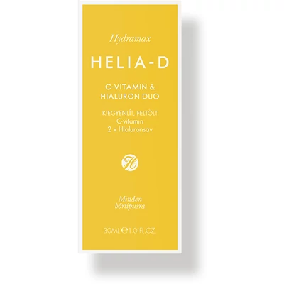 Helia-D Hydramax C-vitamin és Hialuron Duo arcszérum 30ml Helia-D Hydramax C-vitamin és Hialuron Duo arcszérum 30ml