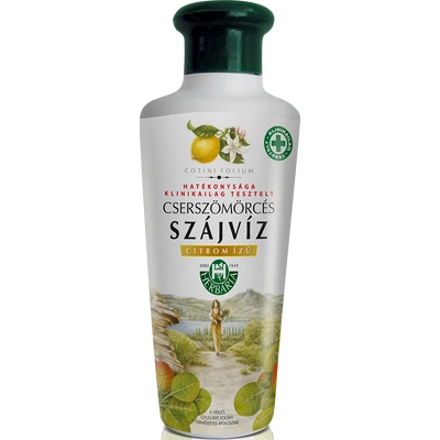 Herbária Cserszömörcés szájvíz citrom ízű