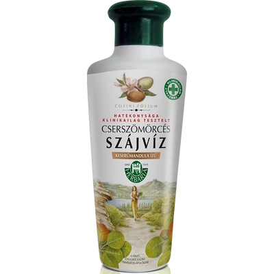 Herbária Cserszömörcés szájvíz keserűmandula ízű