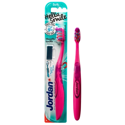 Jordan Hello Smile fogkefe 9 éves kortól Jordan Hello Smile fogkefe 9 éves kortól