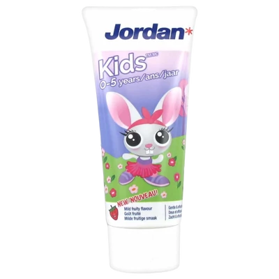 Jordan Kids fogkrém 0-5 éves korig Jordan Kids fogkrém 0-5 éves korig