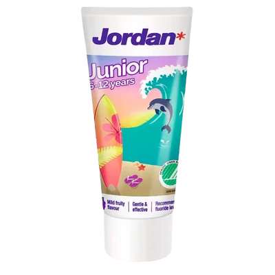 Jordan Junior fogkrém 6-12 éves korig Jordan Junior fogkrém 6-12 éves korig